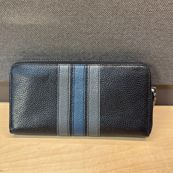 NWT! RARE! COACH X NASA SOFT LEATHER ZIP WALLET ASTRONAUT SPACE SHIP F28297 Limi - Picture 5 of 8